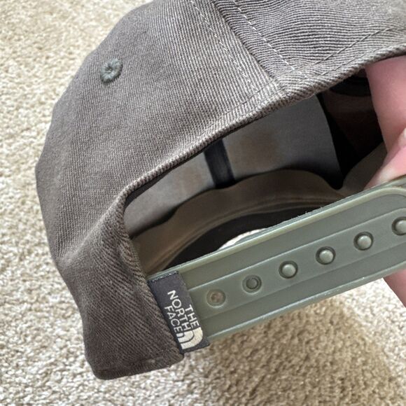 THE NORTH FACE ~ SnapBack ~ Hat Cap ~ Green Fine Alpine Equipment ~Adjustable - Picture 5 of 6